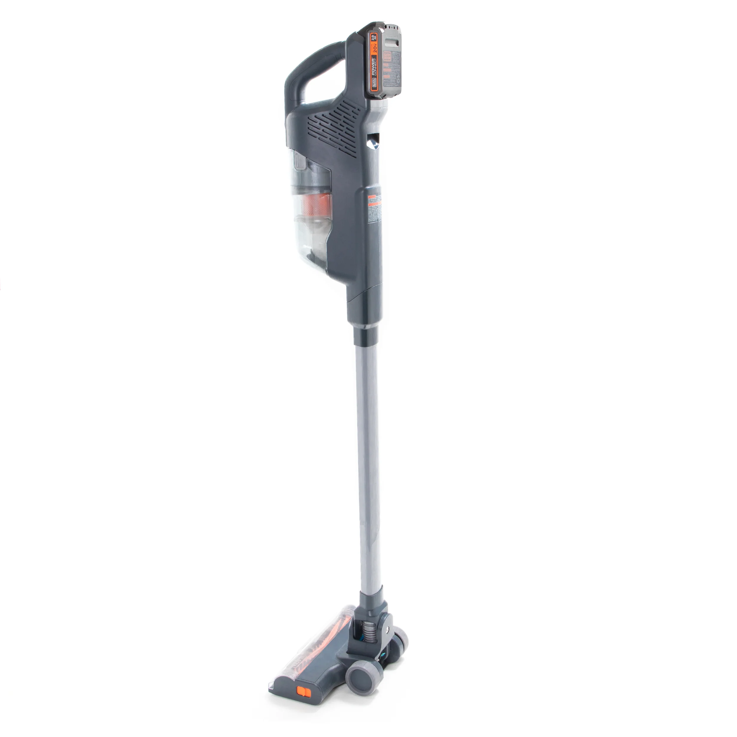 POWERSERIES+™ 20V MAX* Cordless Stick Vacuum Kit, Gray & Orange - Image 13
