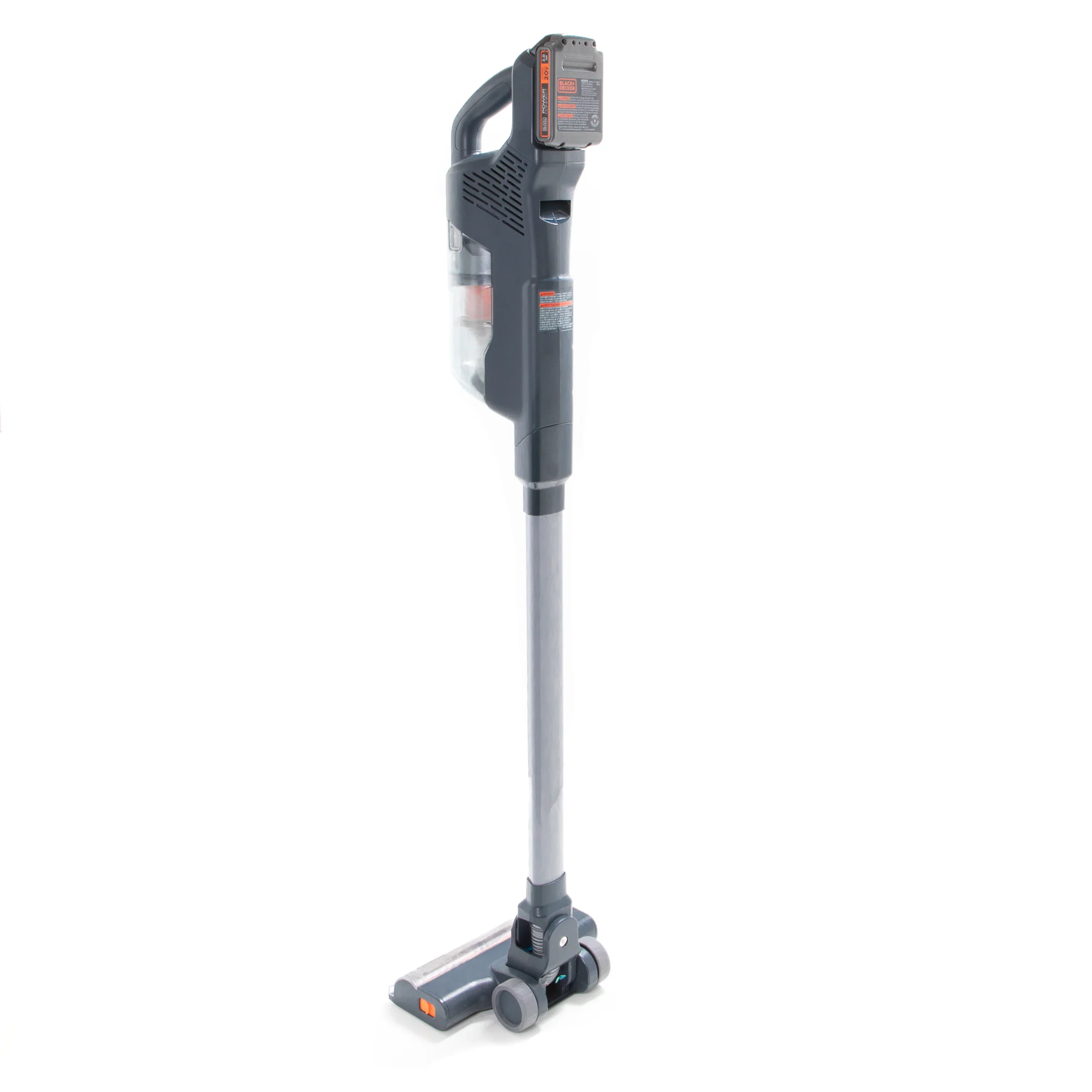 POWERSERIES+™ 20V MAX* Cordless Stick Vacuum Kit, Gray & Orange - Image 15