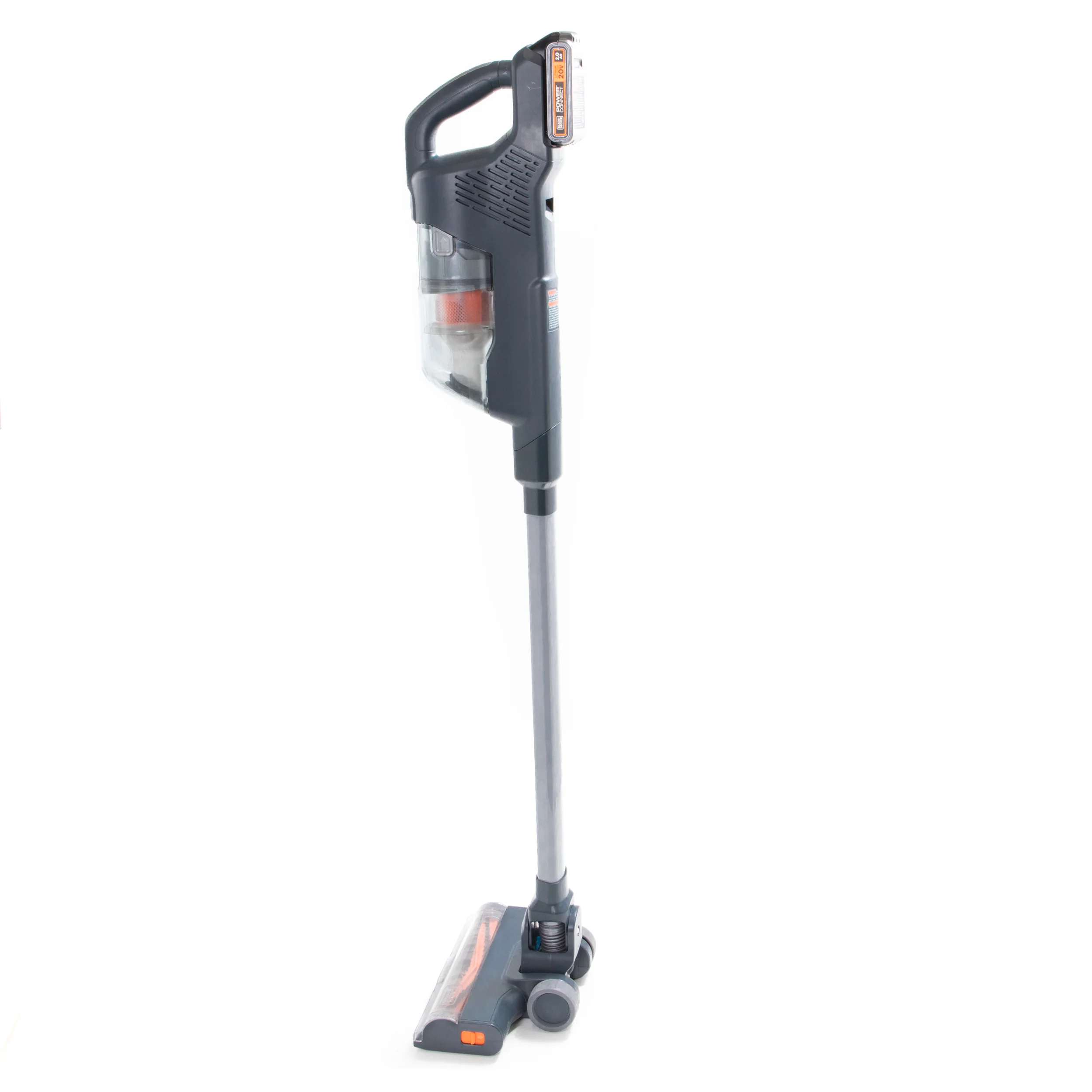 POWERSERIES+™ 20V MAX* Cordless Stick Vacuum Kit, Gray & Orange - Image 4
