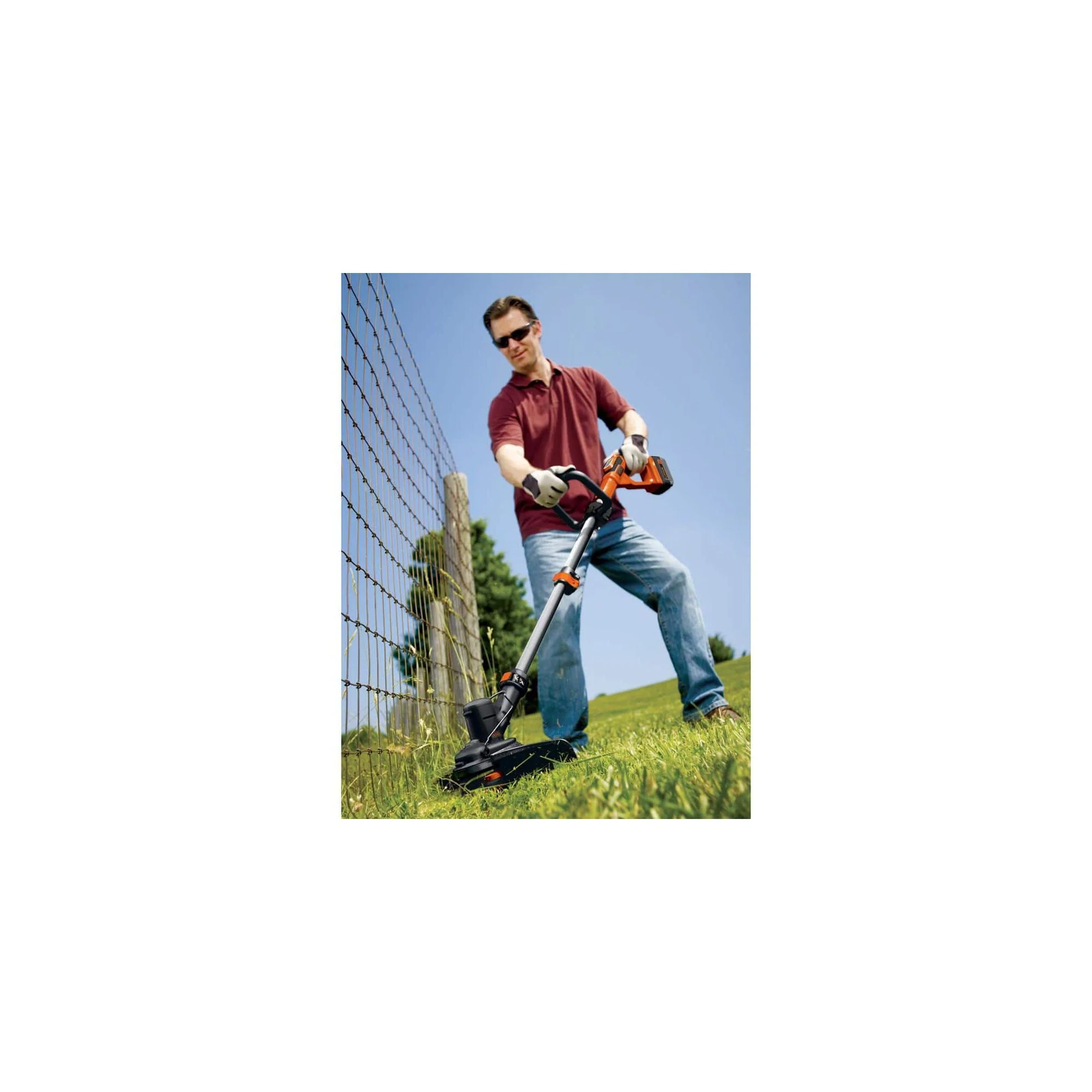 40V MAX* Cordless String Trimmer and Leaf Blower Combo Kit, Battery and Charger Included - Image 3