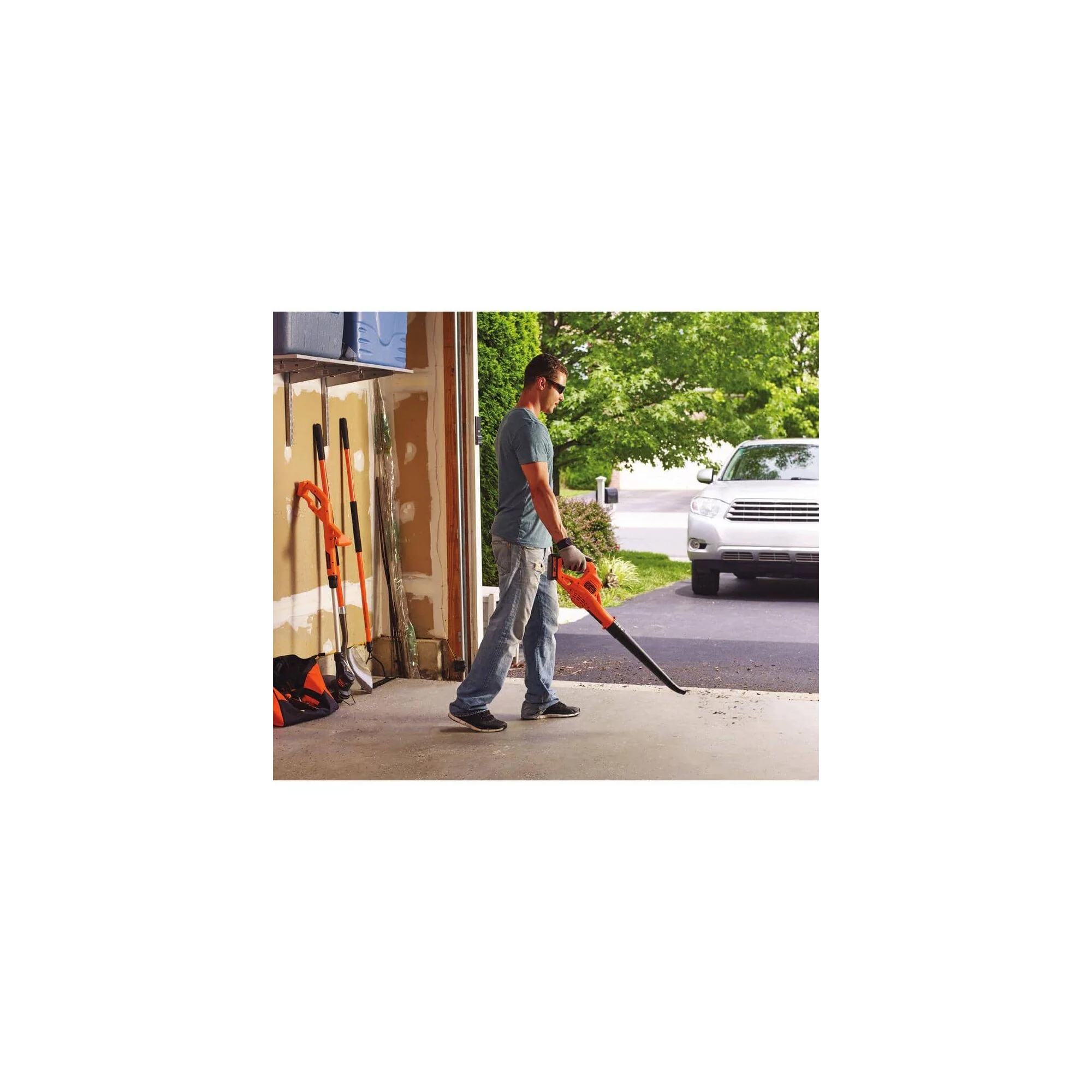 20V MAX* POWERCONNECT™ Cordless 10 Inch String Trimmer/Edger, Leaf Blower Combo Kit, Battery and Charger Included - Image 3