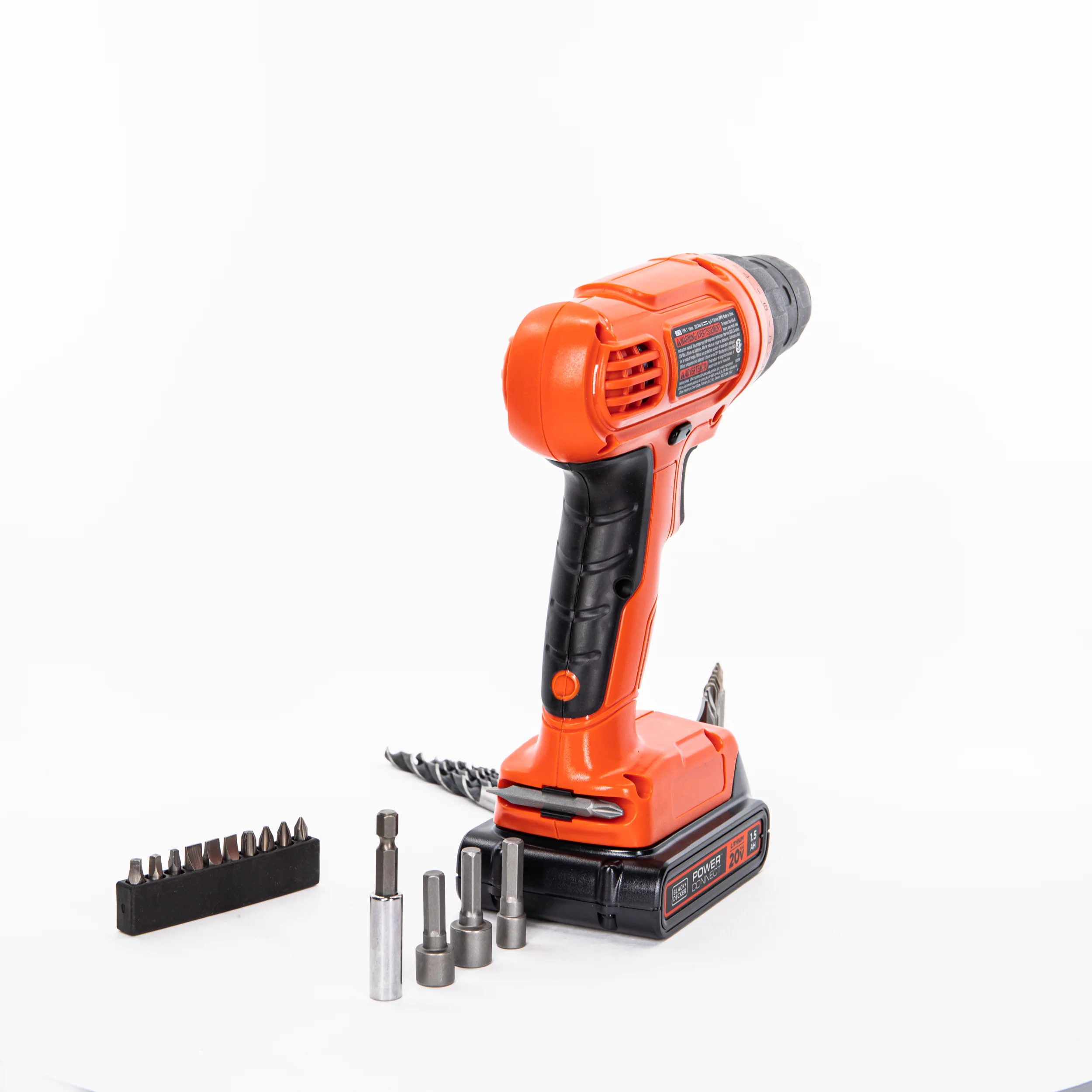 20V MAX* POWERCONNECT™ Cordless Drill/Driver, 30-Piece Kit, Battery and Charger Included - Image 15