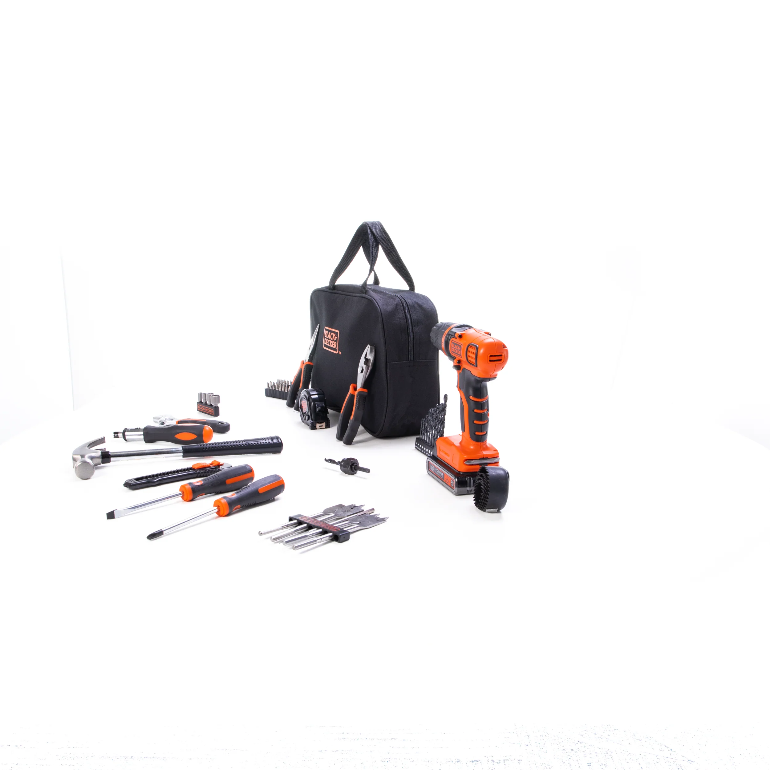 20V MAX* POWERCONNECT™ Cordless Drill/Driver With 68-Piece Project Kit and Tool Bag, Battery and Charger Included - Image 10