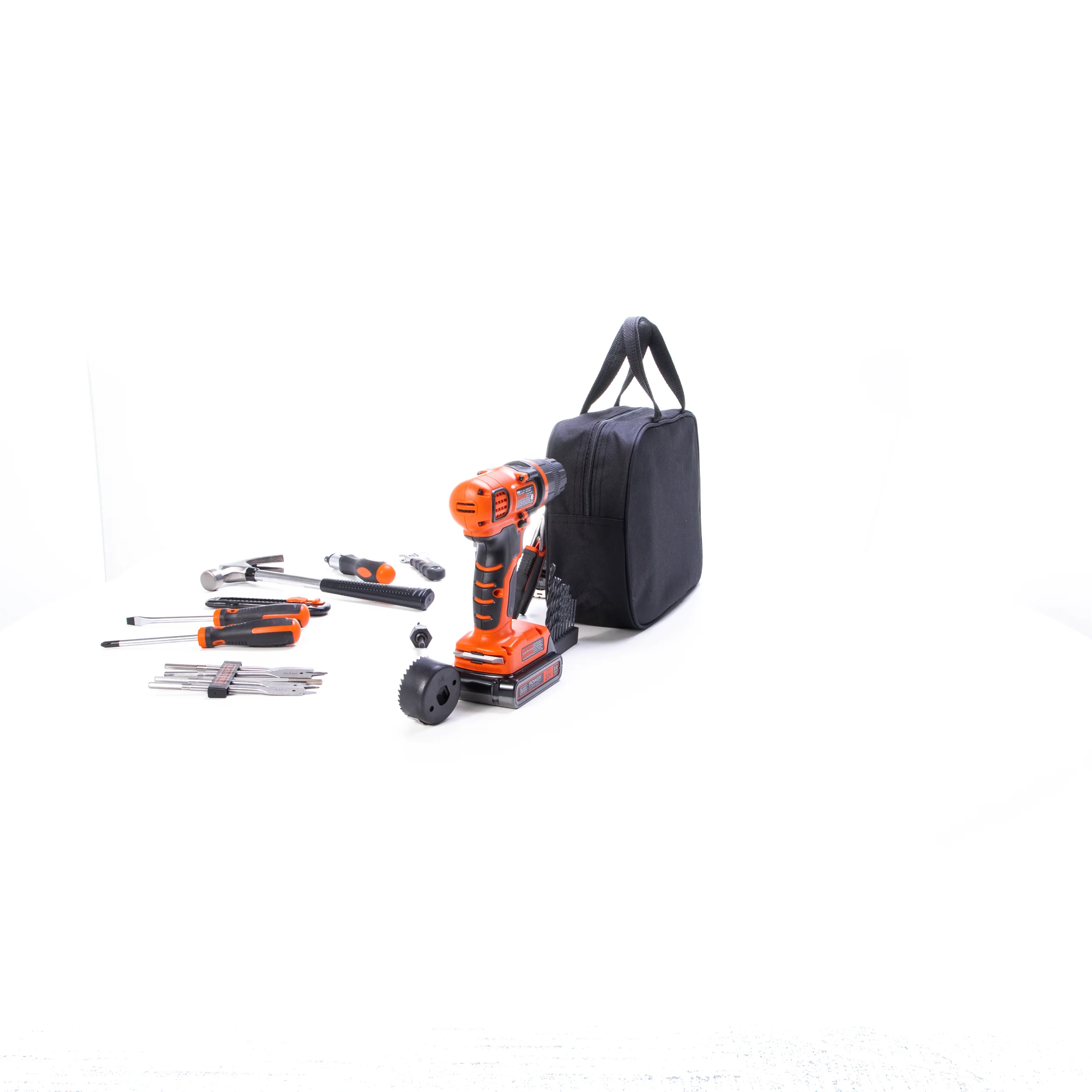 20V MAX* POWERCONNECT™ Cordless Drill/Driver With 68-Piece Project Kit and Tool Bag, Battery and Charger Included - Image 16