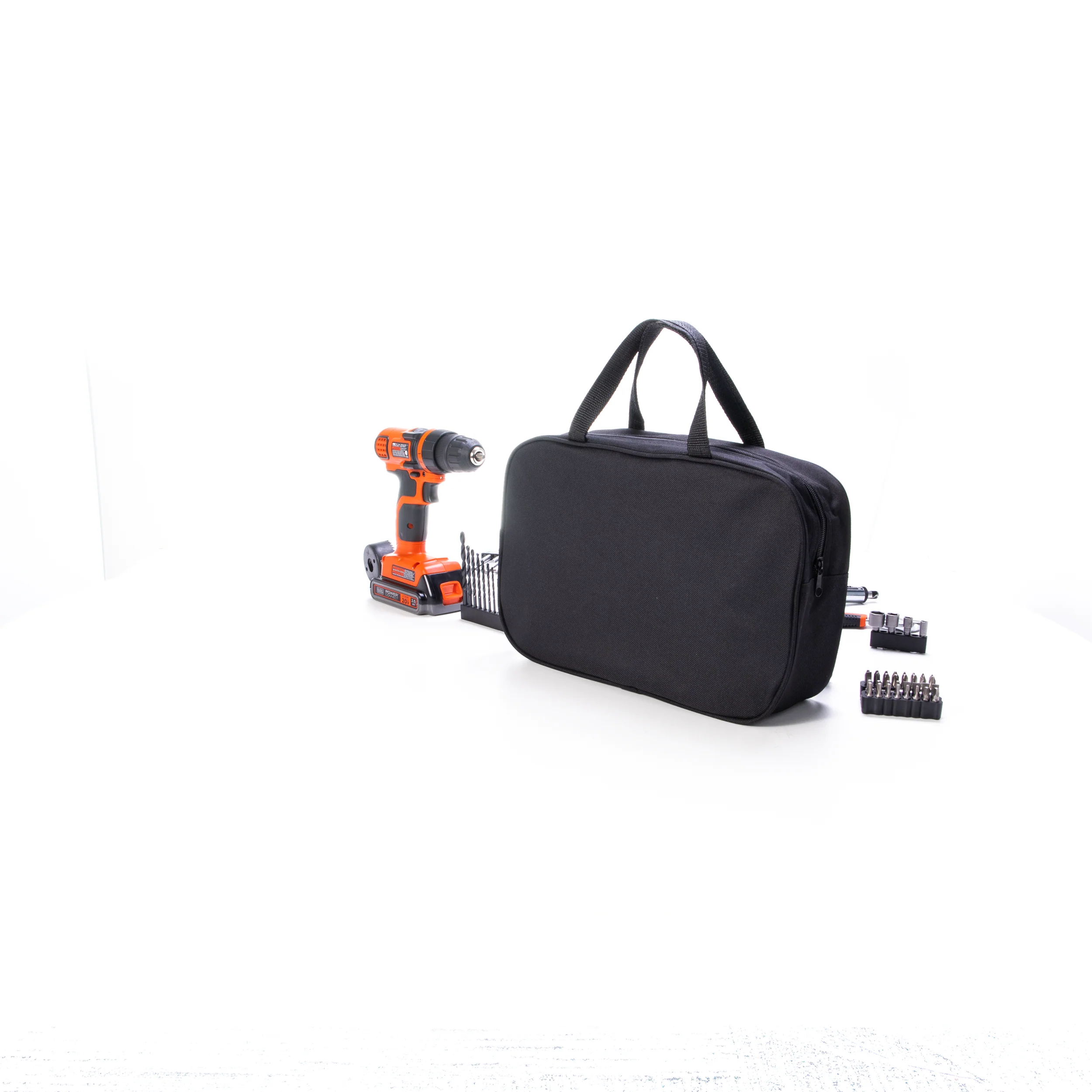 20V MAX* POWERCONNECT™ Cordless Drill/Driver With 68-Piece Project Kit and Tool Bag, Battery and Charger Included - Image 25