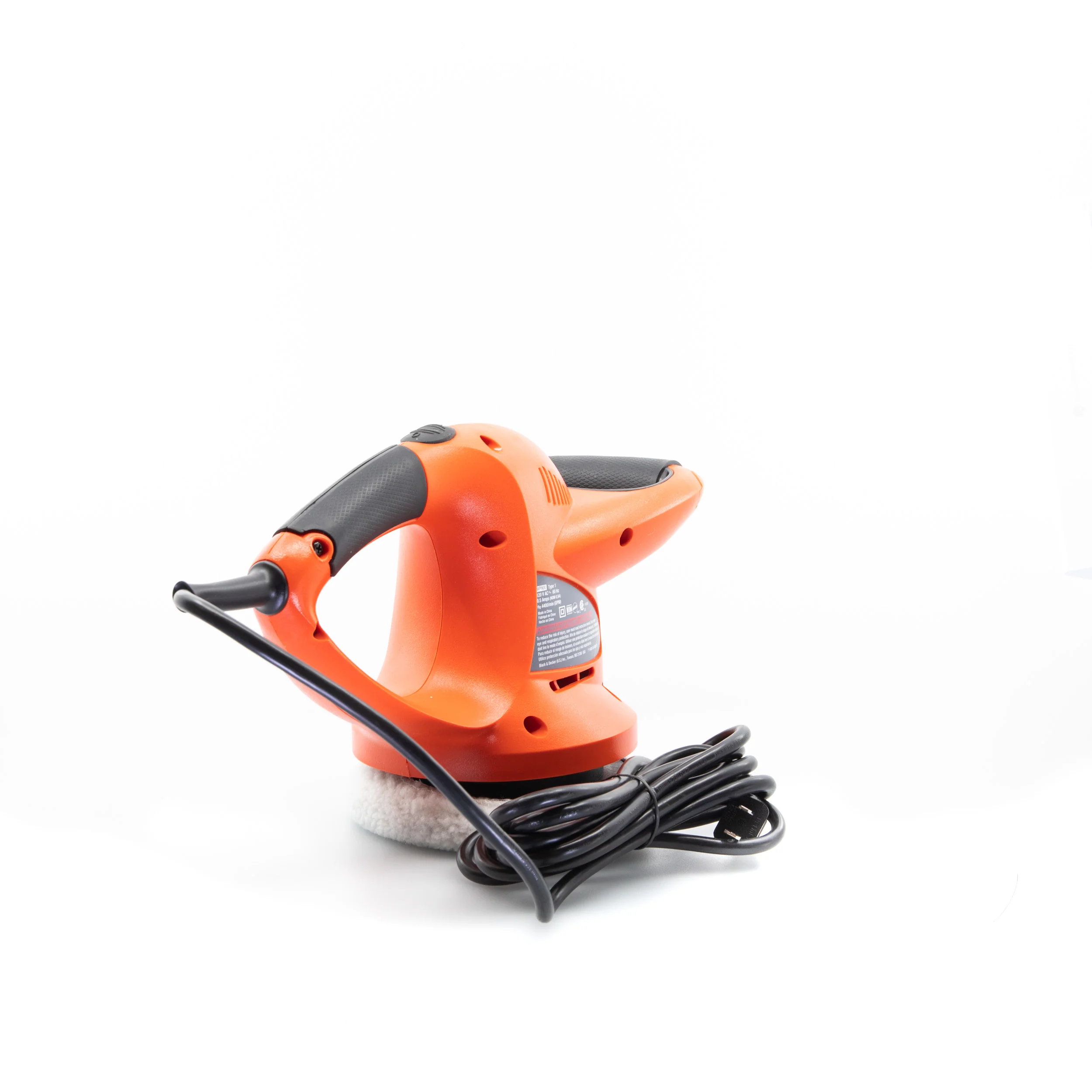 Orbital Car Buffer Polisher | Waxer, 6-Inch & 2 Bonnets - Image 16