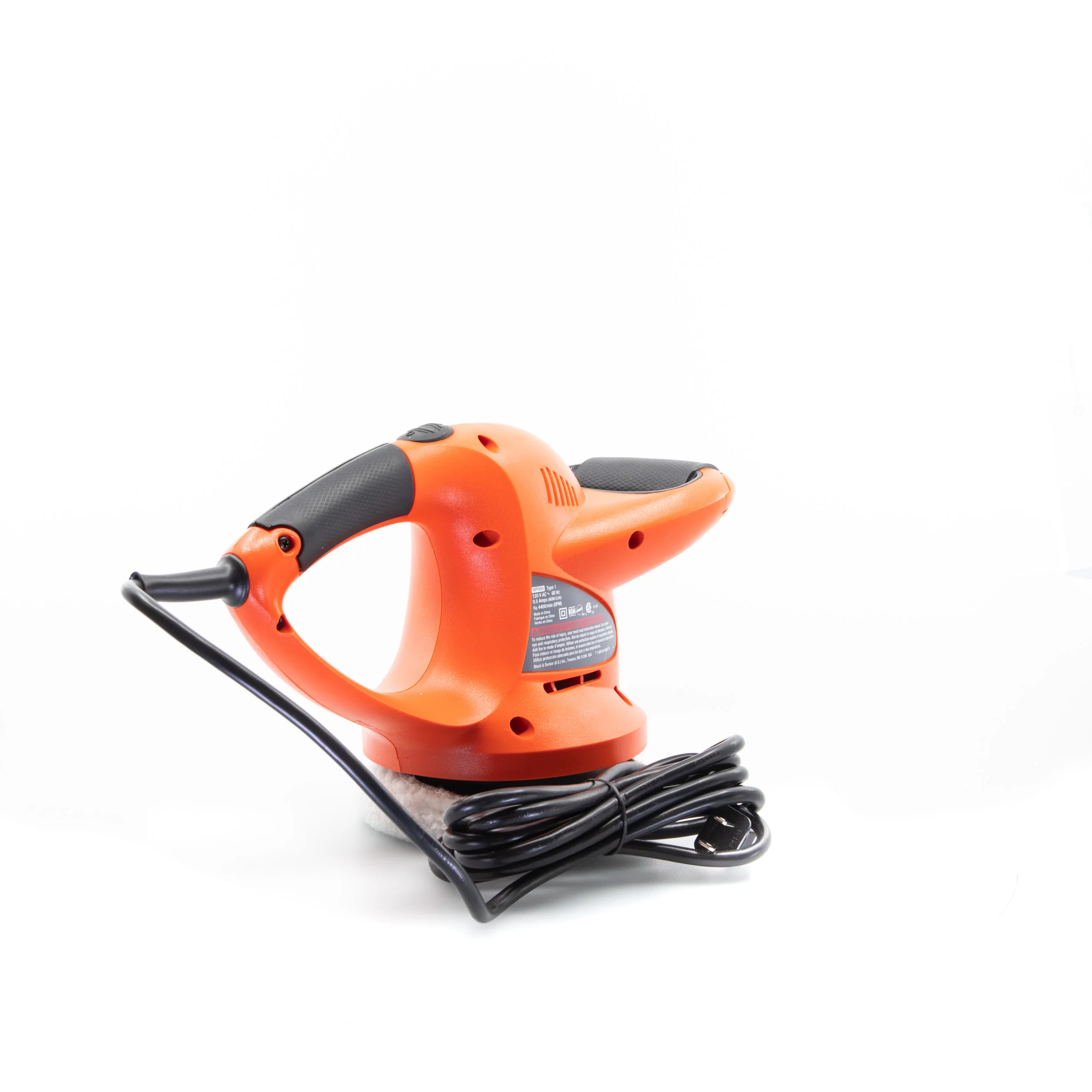 Orbital Car Buffer Polisher | Waxer, 6-Inch & 2 Bonnets - Image 17