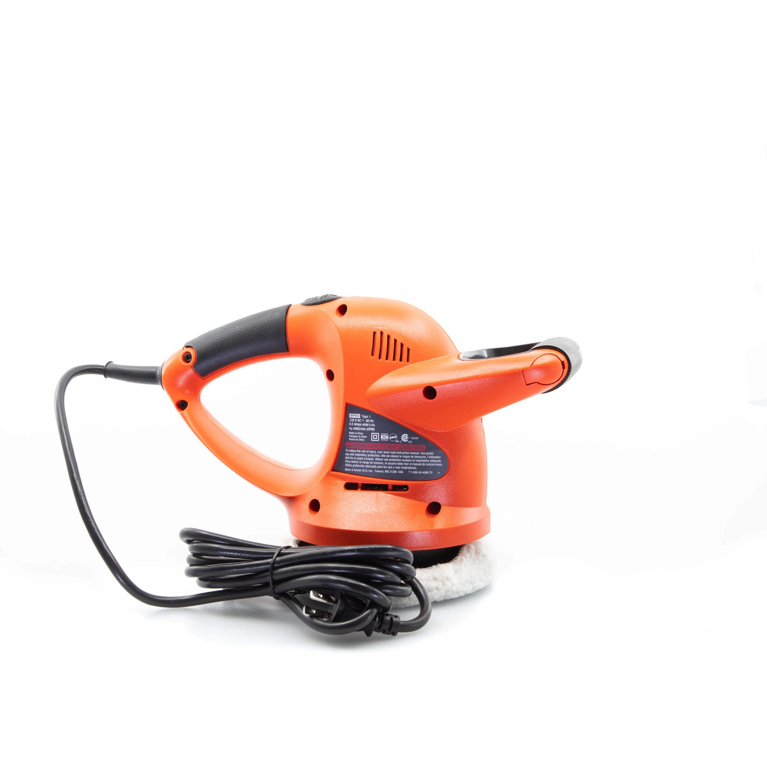Orbital Car Buffer Polisher | Waxer, 6-Inch & 2 Bonnets - Image 23
