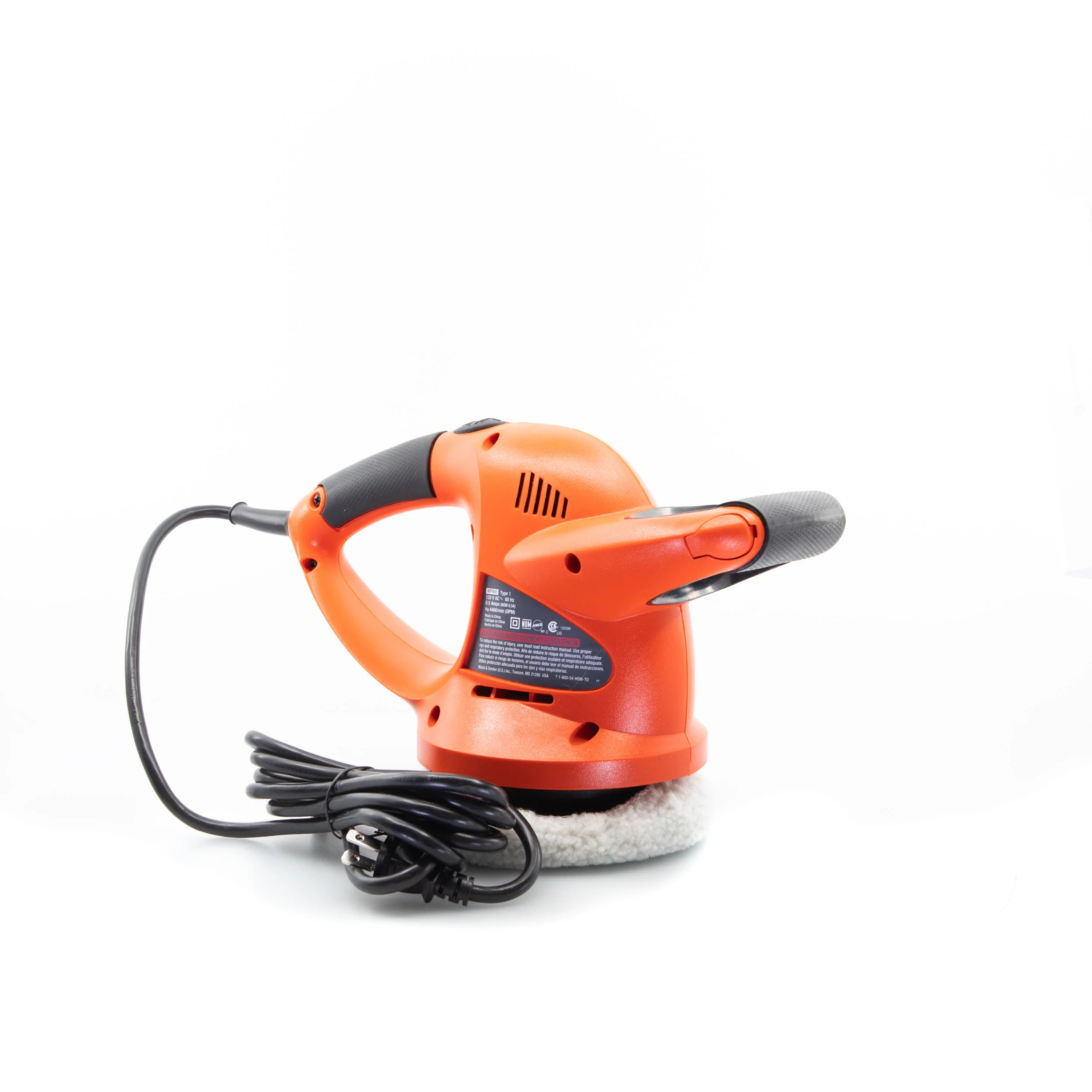 Orbital Car Buffer Polisher | Waxer, 6-Inch & 2 Bonnets - Image 25