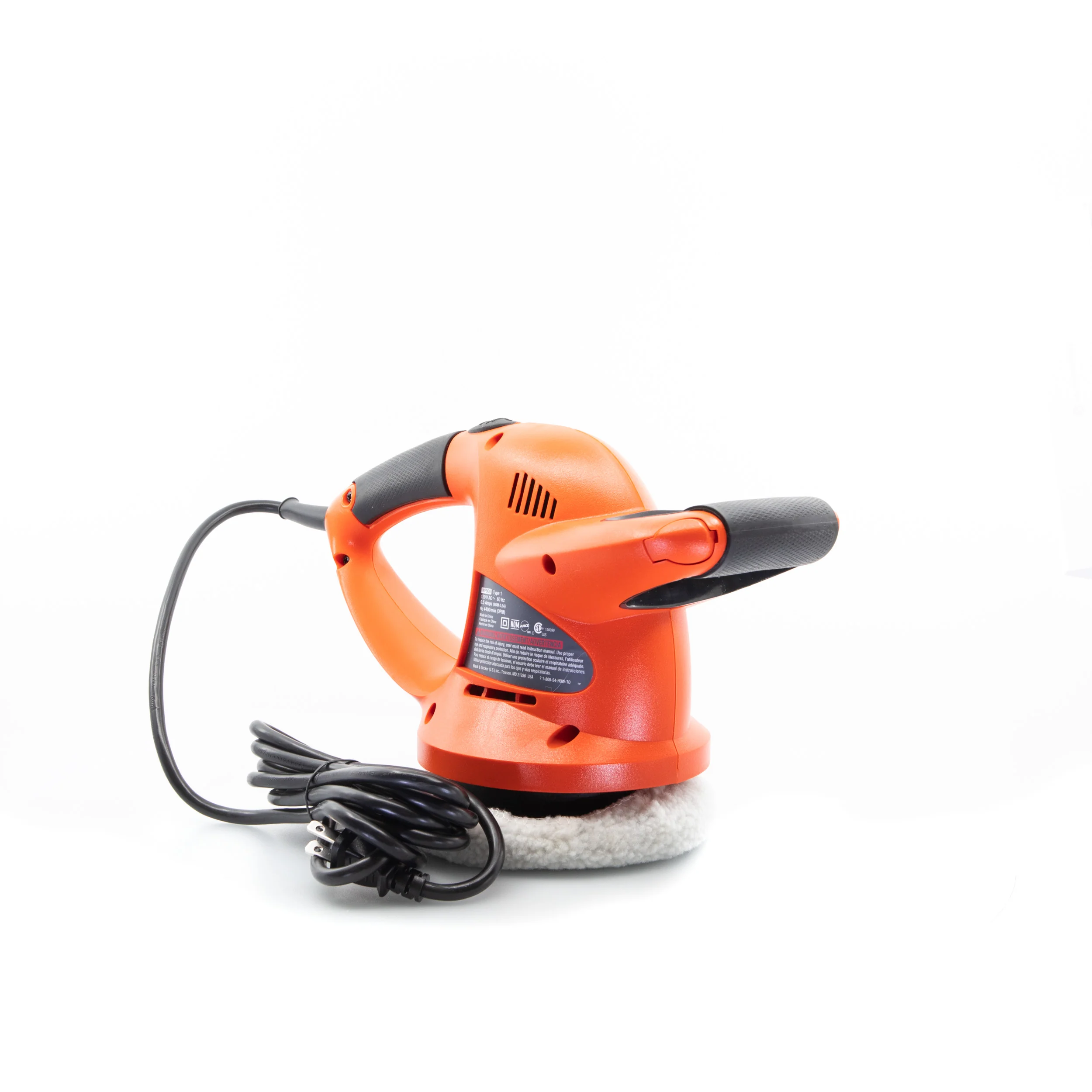 Orbital Car Buffer Polisher | Waxer, 6-Inch & 2 Bonnets - Image 26