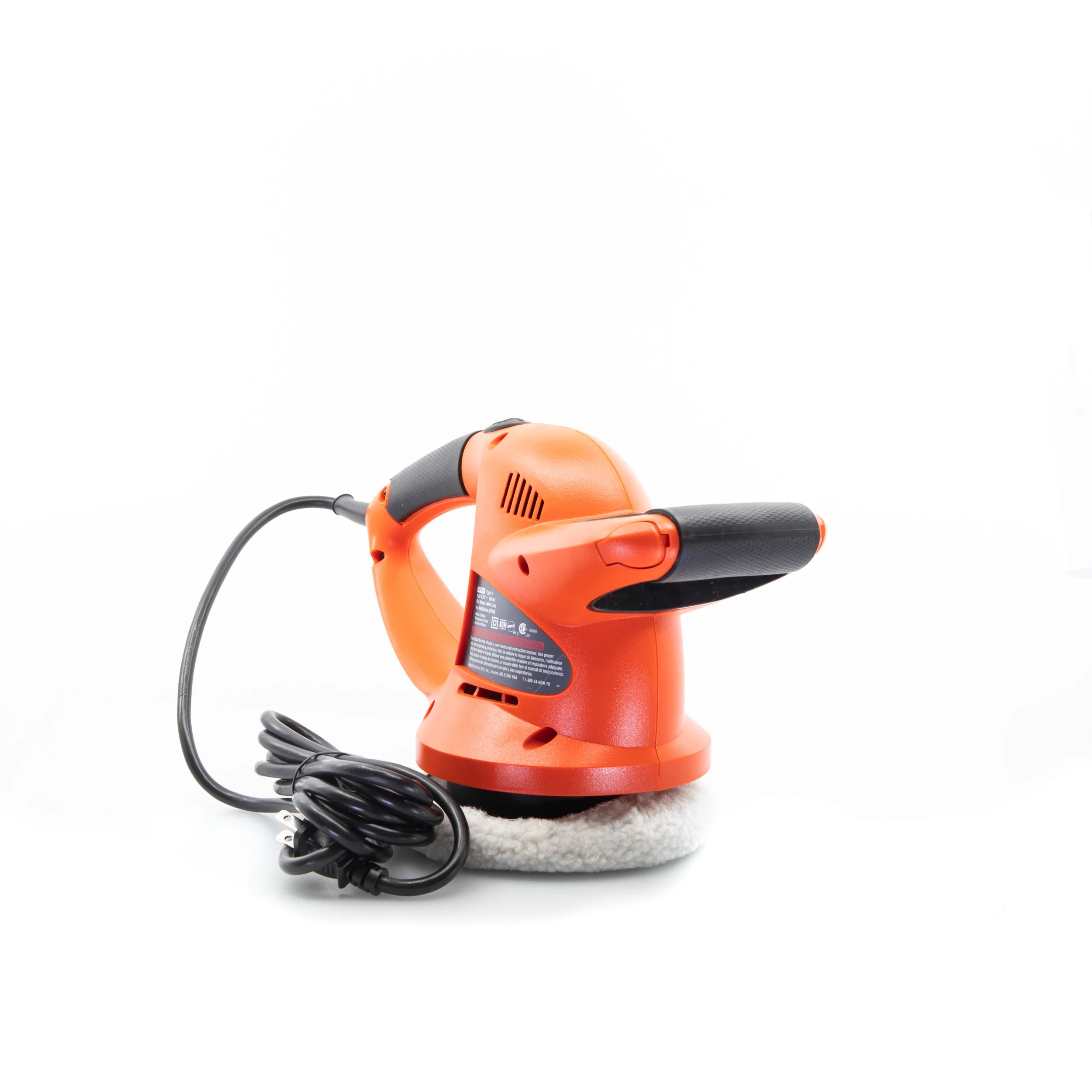Orbital Car Buffer Polisher | Waxer, 6-Inch & 2 Bonnets - Image 27